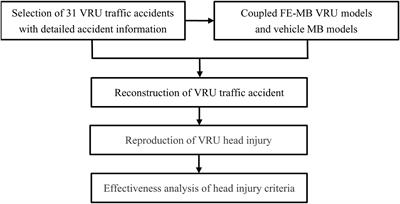 Evaluation of Head Injury Criteria for Injury Prediction Effectiveness: Computational Reconstruction of Real-World Vulnerable Road User Impact Accidents